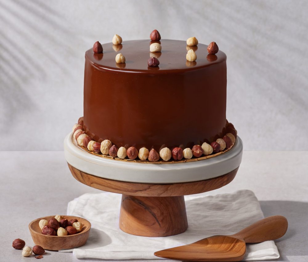 Hazelnut Chocolate Layer Cake 6"